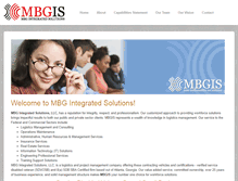 Tablet Screenshot of mbgis.us